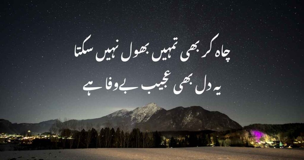 sad shayari in urdu
