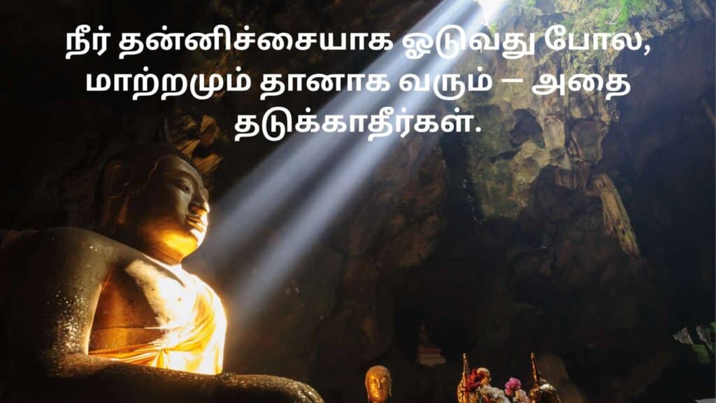 Buddha Tamil Quotes