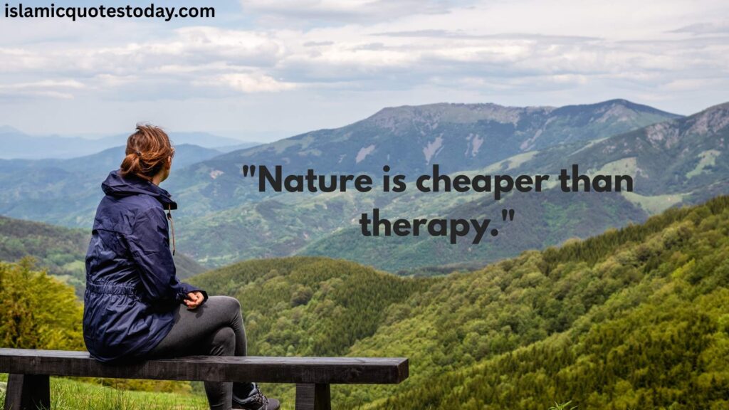 girl enjoying nature