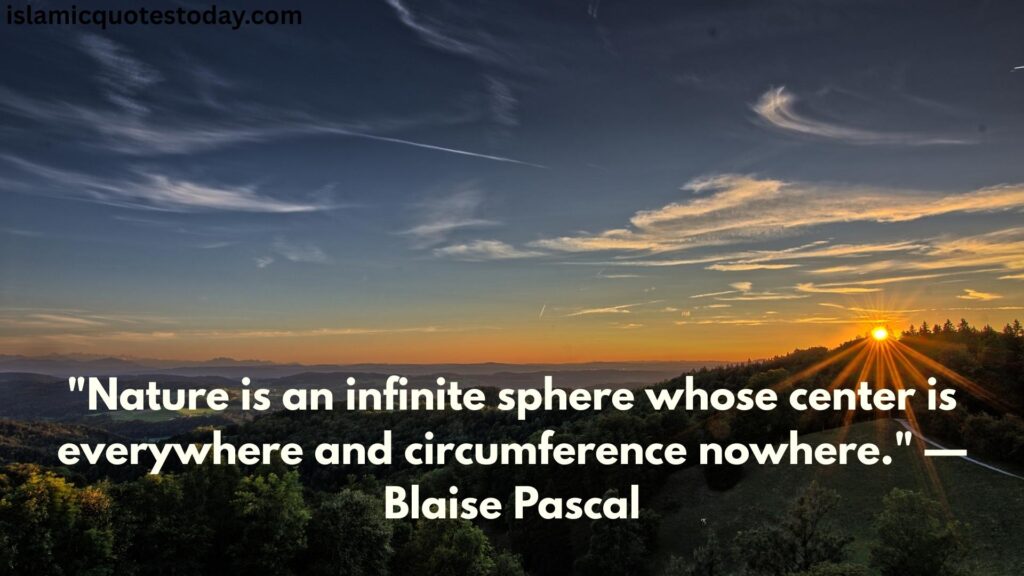 nature love quote