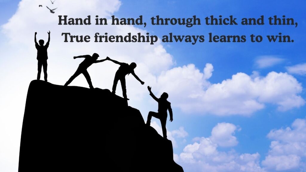 friendship shayari in English